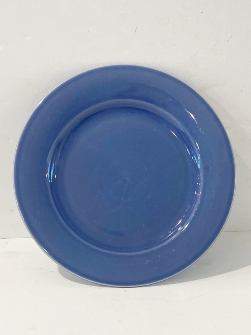 Williams Sonoma Belvedere Dinner Plate Cornflower Blue 11.5" Portugal Retired